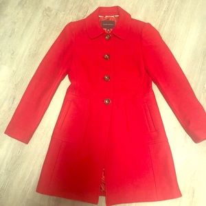 Beautiful Banana Republic Red Coat